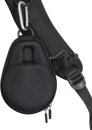 Vista 6 de Hermitshell Funda de viaje para altavoz Bluetooth inalámbrico JBL Clip 3 portátil impermeable (Negro)