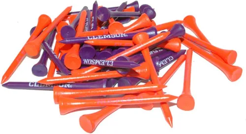 Vista 12 de Team Golf NCAA Unisex-Adult Team Golf NCAA 2-3/4" Golf Tees, 50 Pack, Regulation Size, Multi Team