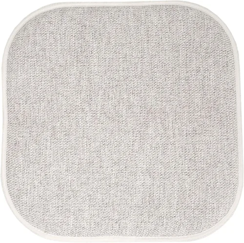 Vista 45 de Sweet Home Collection Cojines de espuma viscoelástica para silla, antideslizantes, diseño de panal de abeja, 16 x 16 pulgadas, paquete de 2