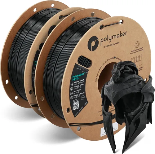 Vista 40 de Polymaker PETG Filament 1.75mm, 1KG, Army Brown PETG 3D Printer Filament, High-Speed Up to 500mm/s, Neatly Wound, Smooth Feeding, Reduced Stringing