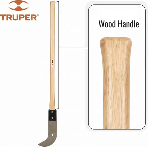 Vista 6 de Truper Tru cortador de maleza, Hoja curva para corte, cabeza de 30,5 cm, 40 - pulgadas