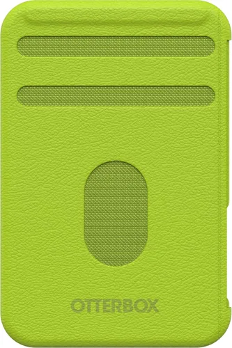 Vista 5 de OtterBox Cartera desmontable (la funda se vende por separado) para MagSafe - Lime All Yours (verde)