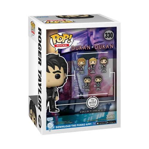 Vista 3 de Funko Pop! Rocks: Duran Duran - Wild Boys Roger Taylor - Figura de vinilo coleccionable - Idea de regalo - Producto oficial - para niños y adultos