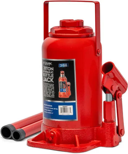 Vista 9 de XtremepowerUS Gato hidráulico portátil de 2 toneladas para botella con soporte hidráulico elevador de gato hidráulico Granja RV Truck Equipo