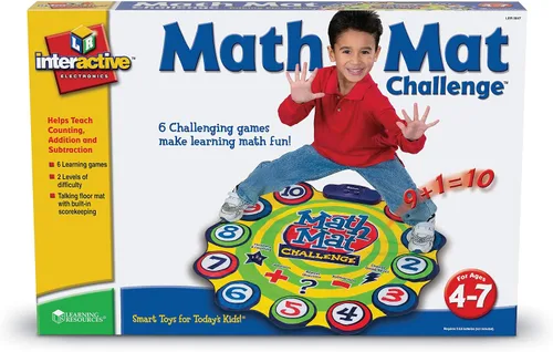 Vista 4 de Learning Resources Math Mat Challenge Juego