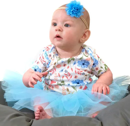 Vista 8 de Baby 5-Layer Ballerina Tulle Tutu (0-3 mo.)