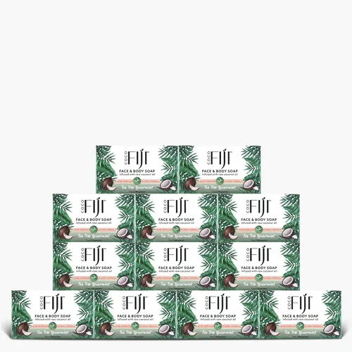 Vista 20 de Barra de jabón Coco Fiji para cara y cuerpo infundida con aceite de coco orgánico, Awapuhi Seaberry, aceite esencial, jabón natural para hidratar