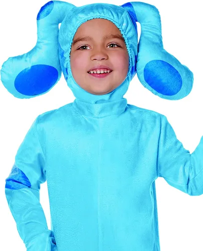 Vista 3 de Spirit Halloween Disfraz de pistas azules para niños pequeños, Multi colorido
