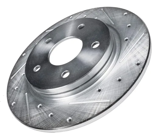 Vista 54 de Detroit Axle - Rotores de freno delantero para 04-13 Mazda 3 Rotores de frenos de disco 06-15 Mazda 5 Reemplazo: Rotor regular delantero de 11.81