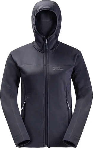 Vista 4 de Jack Wolfskin Chaqueta Hydro Grid con capucha Fz para mujer