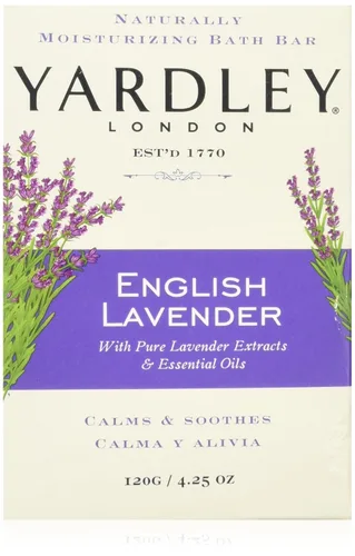Vista 10 de Yardley London English Lavender 4 Bar 4.25 oz (el embalaje puede variar)