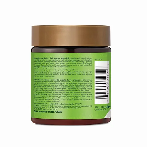 Vista 2 de SheaMoisture - Reconstructor de moringa y aguacate Power Greens