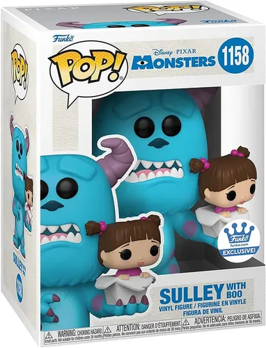 Vista 2 de Funko Pop! 59150 Monsters Inc Sulley con Boo Exclusivo #1158