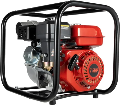 Vista 4 de Bomba de agua de gasolina de 1500 W Bomba de transferencia de agua a gas de 3 pulgadas Bomba de riego de alta presión Bomba de agua de gasolina