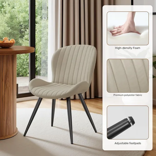 Vista 86 de Miereirl Moderno juego de comedor de 5 piezas para mesa redonda de madera de 4,31.5 pulgadas con estante de almacenamiento semiabierto y puerta