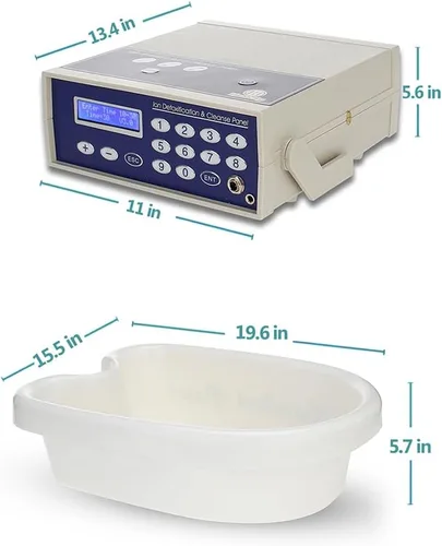 Vista 7 de Máquina de baño de pies con desintoxicación iónica, máquina iónica de desintoxicación de pies, spa de pies, limpieza de células acuáticas, regalo