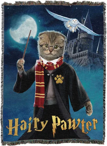 Vista 16 de Pure Country - Cobija tejida Catzilla Cat Godzilla, regalo divertido para los amantes de los gatos, puede ser un tapiz o una cobija, de Vincent HIE