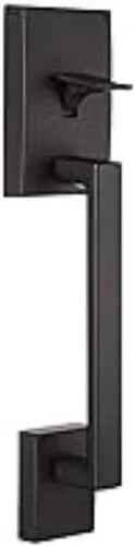 Vista 5 de Schlage Encode Cerradura inteligente Wi-Fi con juego de manijas Century para puerta de entrada, Negro Mate