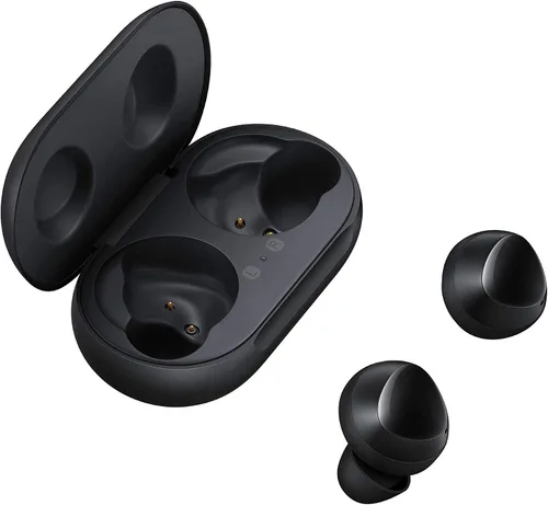 Vista 5 de Samsung Galaxy Buds 2019 Audífonos inalámbricos con Bluetooth (estuche de carga inalámbrica incluida), color negro, Versión internacional