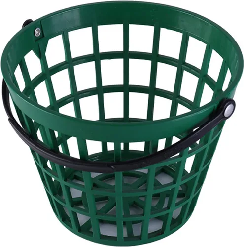 Vista 6 de ZLY Cesta de pelota de golf, contenedor de pelota de golf con mango para pelota que contiene accesorios de estadio