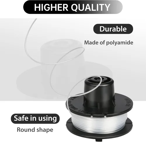 Vista 4 de 88175 Línea de recortadora de cuerdas compatible con Toro 51256 51301 51302 51303 51304 51305 51307 51308 51309 51324 51326 51331 51332, carrete