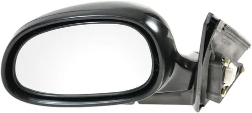 Vista 27 de TRQ Espejo plegable con calefacción eléctrica del lado del conductor con indicador de punto ciego pintura a juego negro liso compatible con Kia