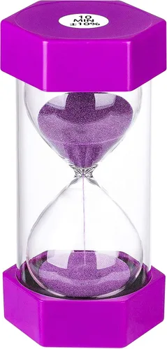 Vista 24 de Reloj de arena de 1 minuto,Reloj de arena colorido 1 minuto,Pequeño reloj de arena azul un minuto,Reloj de arena de plástico para niños