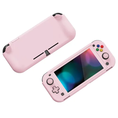 Vista 35 de PlayVital ZealProtect Protective Case for Nintendo Switch Lite, Ergomomic Grip Hard Cover - Durable Shock-absorbent Shock-Absorption Anti-Scratch