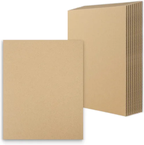 Vista 17 de Golden State Art, Paquete de 50 hojas de cartón corrugado de 5 x 7 pulgadas, almohadillas de cartón plano para embalaje, correo o manualidades