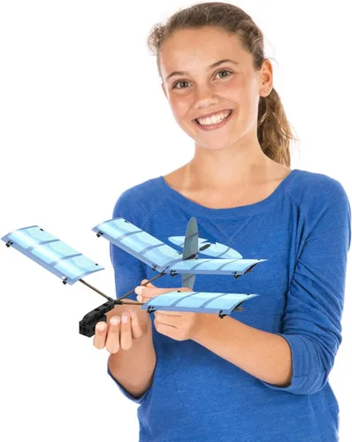 Vista 7 de Thames & Kosmos Kit de experimentos STEM de aviones ultraligeros Construye 5 planeadores Aprende cómo funcionan los aviones para mayores de 8