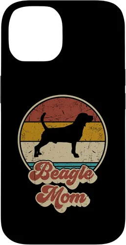 Vista 4 de Beagle Mom Dog Lover Gift For Women Vintage Beagle Mama Case for iPhone 16