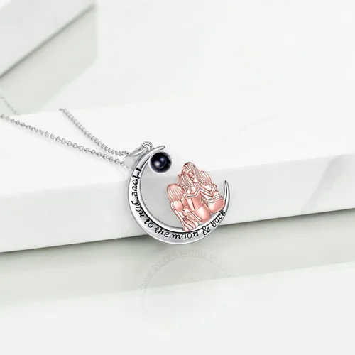 Vista 5 de POPKIMI Sister Gifts from Sister 23 4 Sisters Necklace Sterling Silver Always My Sister Forever My Friend Pendant Necklace Fashion Jewelry Gifts for