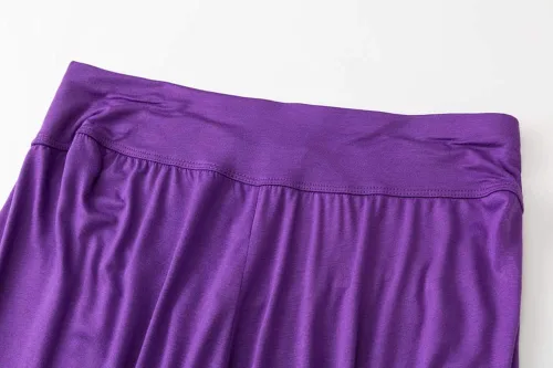 Vista 5 de Pantalones de algodón modal para mujer de AvaCostume, pantalones suaves para practicar yoga o deportes.