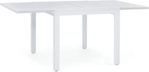 Vista 12 de Soleil Jardin Mesa de Comedor Extensible de Aluminio para Patio, 63" - 105", Mesa Rectangular Ajustable para Interiores y Exteriores con Superficie