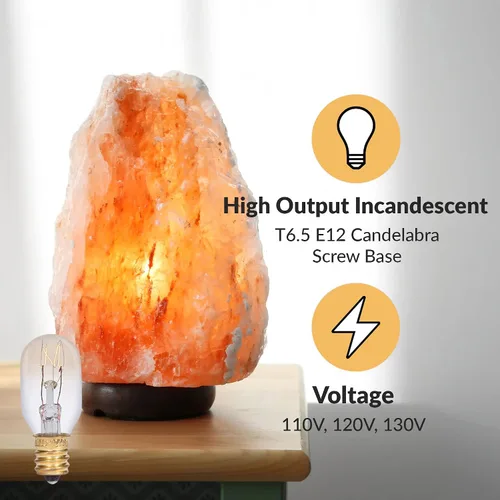 Vista 3 de Simba Lighting Bombilla de repuesto T6.5 de 25 W, base de candelabro E12