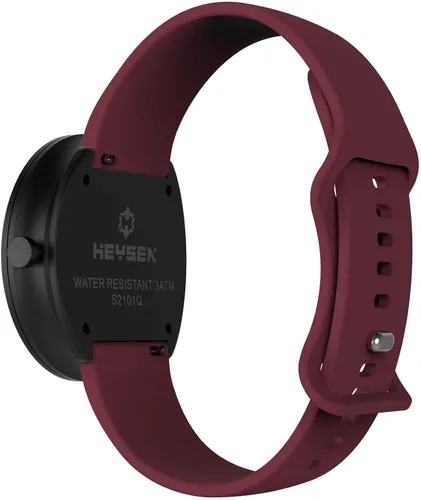 Vista 6 de HEYSEN Japanese Quartz Movement Watches for Women-Unisex Fashion Gifts Couples Watches-Avant-Garde INS Style Ultra-Thin Simple and Cool Waterproof