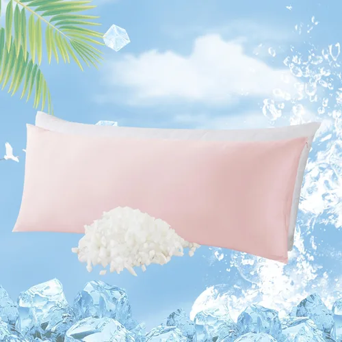Vista 31 de WhatsBedding Almohada corporal de espuma viscoelástica con funda de algodón transpirable con cremallera, almohada de cuerpo completo para adultos