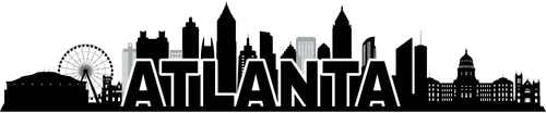 Vista 6 de Toasted Tales - Vaso de whisky Atlanta Skyline Cityscapes Regalo para gente de Atlanta City Vasos de ciudad urbana Old Fashioned Rocks Regalo