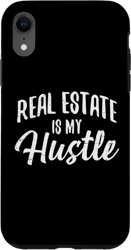 Vista 24 de Funda de regalo para iPhone 13 Pro Real Estate Is My Hustle Funny Agent Realtor Broker