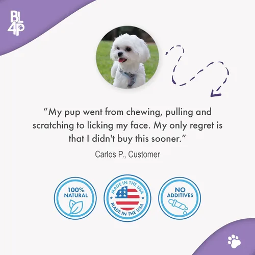 Vista 2 de Pet Relax - Alivio de la ansiedad calmante para perros, relajantes de larga duración para aliviar el estrés, solución natural para la ansiedad por