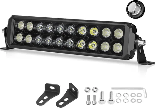 Vista 16 de OFFROADTOWN Arnés de cableado 2 cables para cubos LED Pods LED Negro