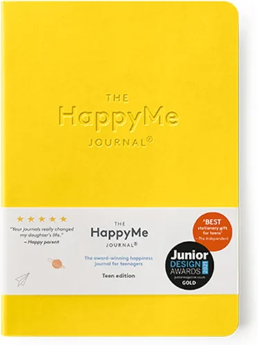 Vista 2 de HappyMe - Diario guiado de bienestar para adolescentes: promueve la felicidad, fomenta la atención plena, diario de regalo para adolescentes o niños