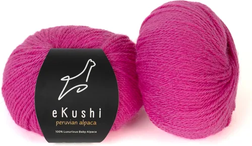 Vista 66 de 100% Hilo de Alpaca Baby para Tejer y Ganchillo - 1 Cono de Hilo Premium DK - Ligero, Hipoalergénico y Térmico Hecho en Perú - Ideal para Proyectos