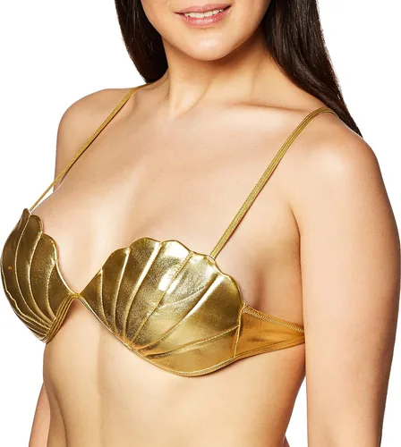Vista 2 de Leg Avenue Parte superior de bikini de sirena para mujer Seashell
