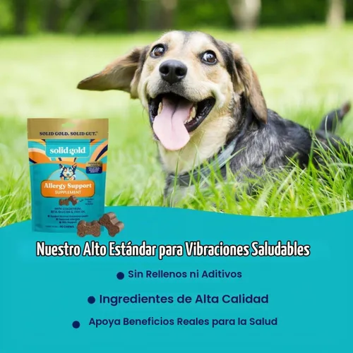 Vista 6 de Masticables de oro sólido para alergias para perros para picazón en la piel