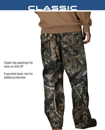 Vista 4 de FROGG TOGGS Pantalón de lluvia clásico Pro Action impermeable transpirable para hombre