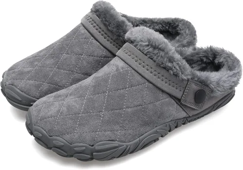 Vista 2 de Besroad - Pantuflas mullidas para mujer y hombre, esponjosas, cómodas, de espuma viscoelástica, para dormitorio