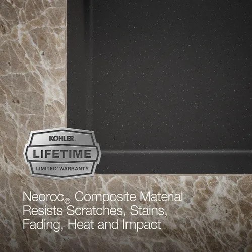 Vista 2 de KOHLER FREGADERO ADA NEOROC CAIRN® 33" SGL BASIN ADA