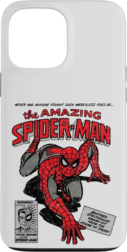 Vista 24 de Marvel Funda Retro de Cómic de Spider-Man para iPhone 17
