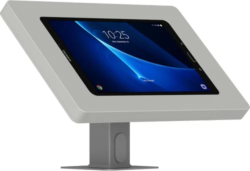 Vista 73 de VidaMount Caja cubierta con botón para el hogar y soporte giratorio e inclinable para escritorio/mesa [paquete] compatible con iPad mini 1/2/3